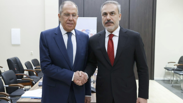 Turkish Foreign Minister Hakan Fidan and Russian Foreign Minister Sergey Lavrov met today in Nizhny Novgorod 11 06 2024